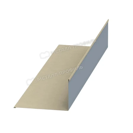 Планка примыкания верхняя Металл Профиль 250x147x2000 0,5 Norman цвет RAL 1015