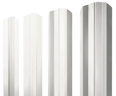 М-образный Satin 0,5 RAL 9003 фигурный