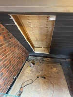 Подготовка проёма в кровле для монтажа окна-балкона Fakro FGH-V P2 Galeria 78x255