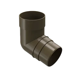 Колено трубы d-85 мм 72° ПВХ Döcke Premium