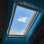 Мансардное окно ВиЛайт без октрывания с окладом   фото