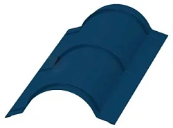 Планка конька круглого Металл Профиль R110x2000 Puretan 0,5