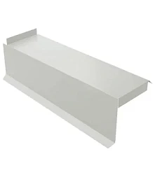 Планка сегментная торцевая левая Металл Профиль 350 мм Norman 0,5