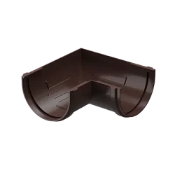 Угол желоба универсальный d-120 мм 90° ПВХ Döcke Premium