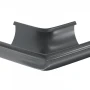 Угол желоба наружный d-150 мм 90 гр Aquasystem Premium Pural Matt 0,6 RAL 7024