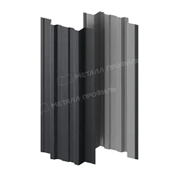 Штакетник Металл Профиль Прямоугольный Trapeze Norman 0,5 прямой