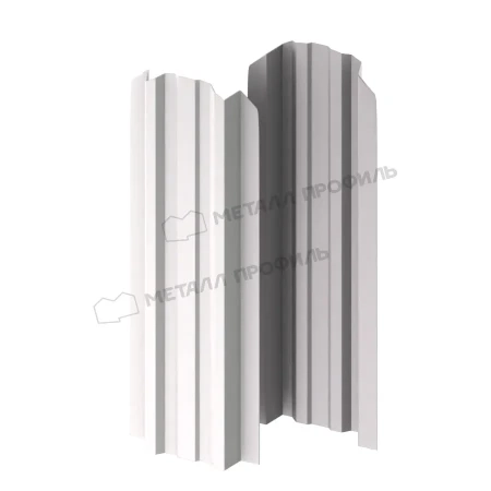 Прямоугольный Lane Полиэстер 0,45 RAL 9003 фигурный