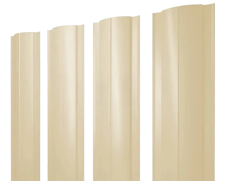 Круглый Полиэстер 0,45 RAL 1014 прямой