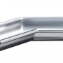 Угол желоба внутренний d-125 мм 135 гр Aquasystem Premium 0,5 Оцинкованный