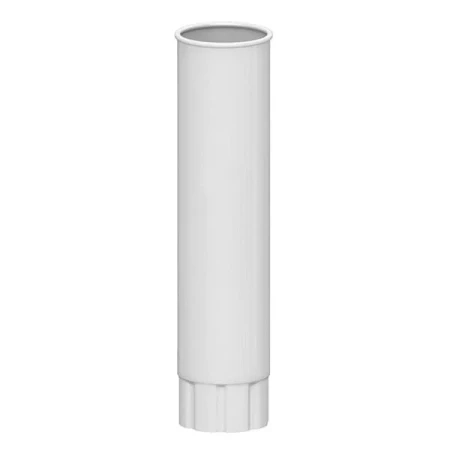 Труба круглая d-150 мм 1 м Металл Профиль Проект Полиэстер 0,5 RAL 9003