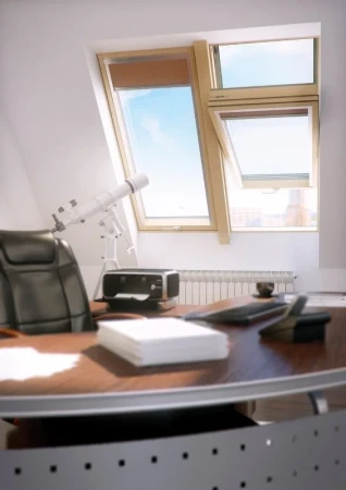 Мансардное окно Fakro LUX FTT U6 Thermo   фото