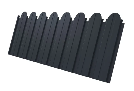 С-10 (фигурный) Satin matt 0,5 Ral 7024 С-10 (фигурный) Satin matt 0,5 Ral 7024