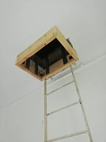 Подготовка проёма для лестницы Fakro LSF 50x70 в потолке