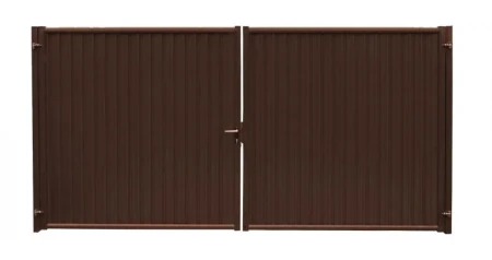 Ворота Grand Line Эстет 2,0х3,6 м RAL 8017