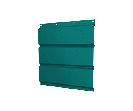 Металлический софит Grand Line Satin 0,5 с полной перфорацией Ral 5021