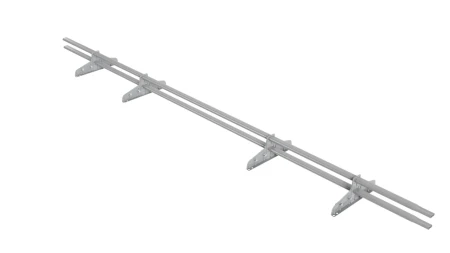 Для фальцевой кровли Русский Рубеж 3 м RAL 7004