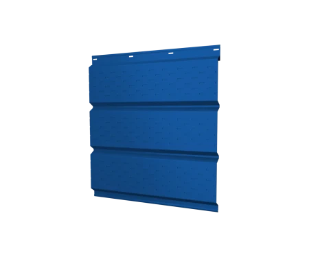 Металлический софит Grand Line Полиэстер 0,4 с полной перфорацией Ral 5005