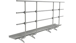 Переходной мостик Borge с ограждением для фальцевой кровли 3 м