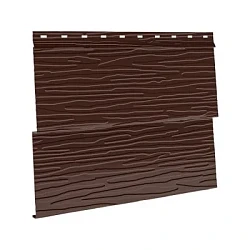 Металлосайдинг Аквасистем Скандинавская доска узкая двойная Rooftop 0,5 Zn180