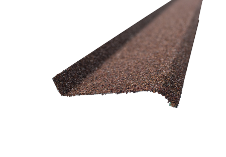 Планка цокольная Hauberk (гранулят) терракотовый