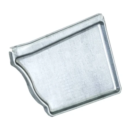 Заглушка желоба правая ГрандЛайн Vortex Цинк 0,45   фото