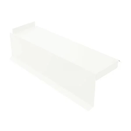 Планка сегментная торцевая левая Металл Профиль 350 мм 0,5 PURMAN цвет RAL 9010