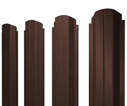 Штакетник Grand Line П-образный Drap 0,45 фигурный Штакетник Grand Line П-образный Drap 0,45 фигурный