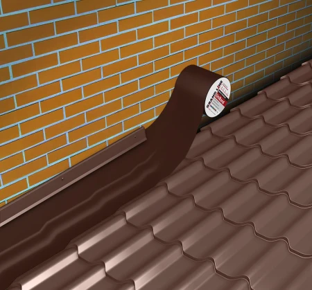 Герметизирующая лента Grand Line UniBand самоклеящаяся Ral 9006 серебристая 3x0,05м