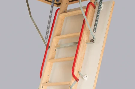 Боковой металлический поручень LXH 75см для чердачных лестниц Fakro   фото