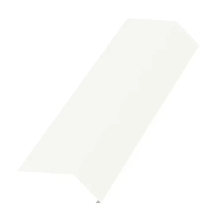 Планка карнизная Металл Профиль 100x69x2000 0,45 Полиэстер цвет RAL 9010 Планка карнизная Металл Профиль 100x69x2000 0,45 Полиэстер цвет RAL 9010