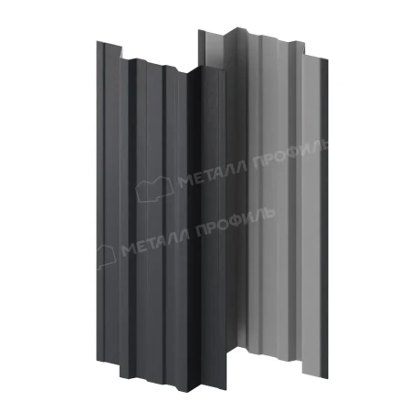 Прямоугольный Trapeze Viking двусторонний 0,45 RAL 7024 прямой Прямоугольный Trapeze Viking двусторонний 0,45 RAL 7024 прямой