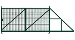 Ворота откатные Grand Line Profi 2,03х6 м вправо