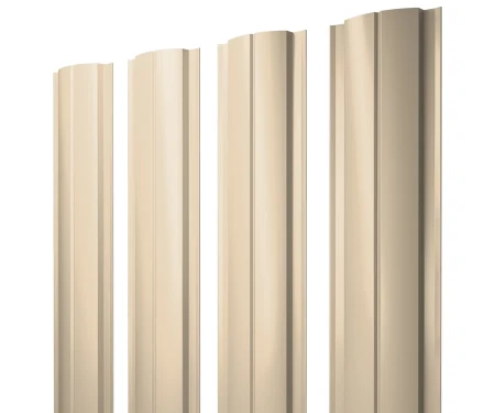 Полукруглый Slim Полиэстер 0,45 RAL 1015 прямой Полукруглый Slim Полиэстер 0,45 RAL 1015 прямой