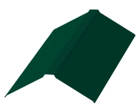 Планка конька плоского Металл Профиль 190x190x2000 Viking 0,45 цвет RAL 6005