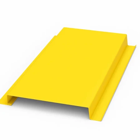 Линеарная панель Металл профиль Primepanel-О-Г 24х281 мм с рустом полиэстер Ral 1018