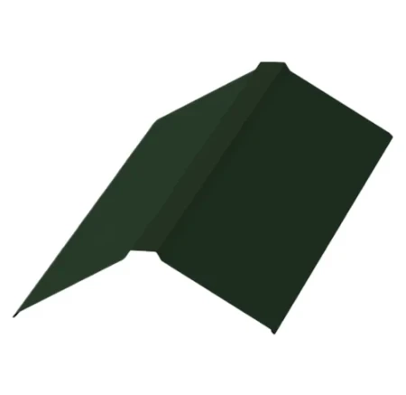 Планка конька плоского Металл Профиль 150x150x2000 Viking E 0,5 цвет RAL 6007