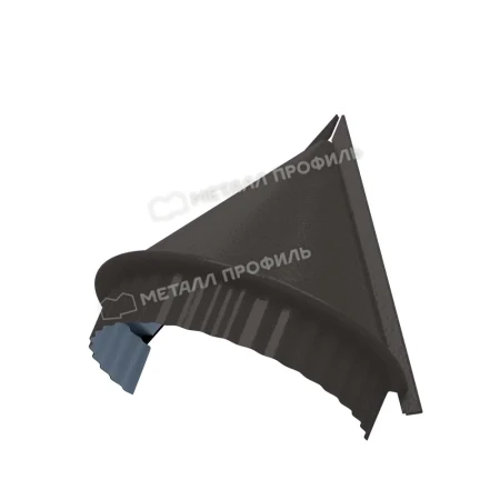 Заглушка конька круглого конусная Металл Профиль Viking E 0,5 цвет RR 32