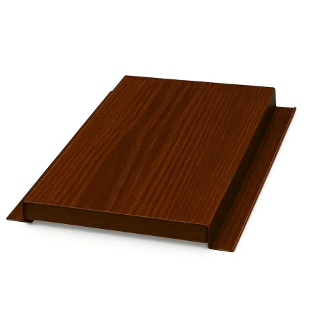 Линеарная панель Металл профиль Primepanel-Т-Г 24х213 мм без руста Ecosteel Matt под дерево