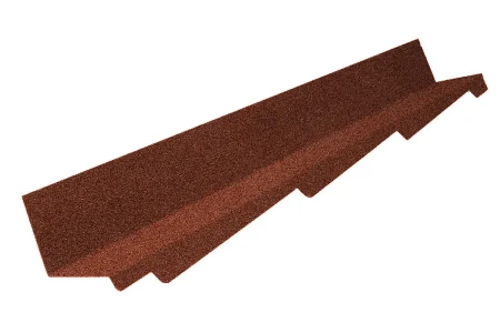 Планка примыкания правая для композитной черепицы Luxard цвет Оникс