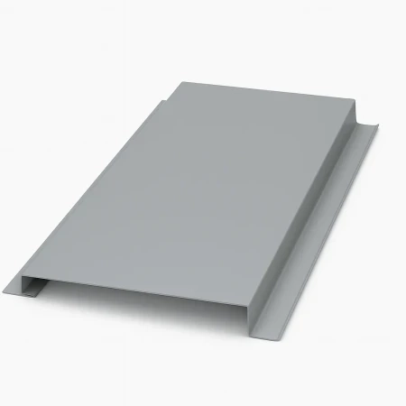 Линеарная панель Металл профиль Primepanel-О-Г 24х281 мм с рустом полиэстер Ral 7004