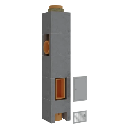 Основание Schiedel Uni 3 пм для одноходового дымохода без вентканала Ø-180 мм