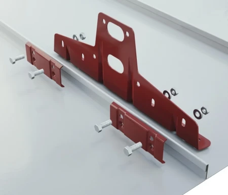 Снегозадержатель Borge для фальцевой кровли 3 м   фото