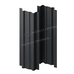 Штакетник Металл Профиль Прямоугольный Lane Полиэстер двухсторонний 0,45 прямой