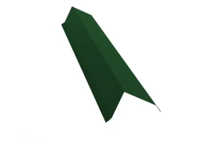 Планка торцевая Grand Line 142x100 0,5 Atlas с пленкой цвет RAL 6005