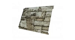 Металлическая фасадная панель Grand Line Вертикаль Line 0,45 Print Elite