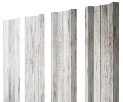 Штакетник Grand Line М-образный Colority 0,45 Print прямой