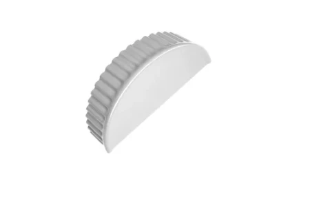 Заглушка малая торцевая Grand Line 0,45 Полиэстер цвет RAL 9003