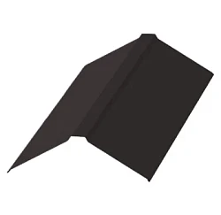Планка конька плоского Металл Профиль 150x150x2000 Viking E 0,5