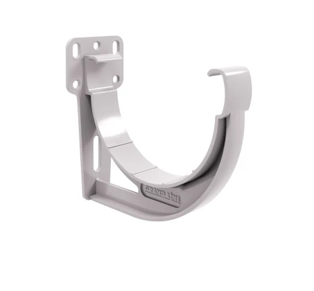 Кронштейн желоба slider ПВХ d-135 мм Grand Line Дизайн белый RAL 9003