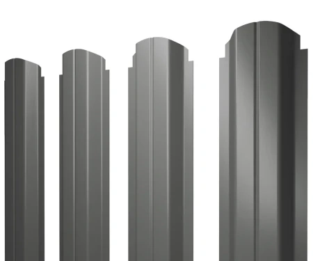 П-образный Полиэстер 0,45 RAL 7005 фигурный